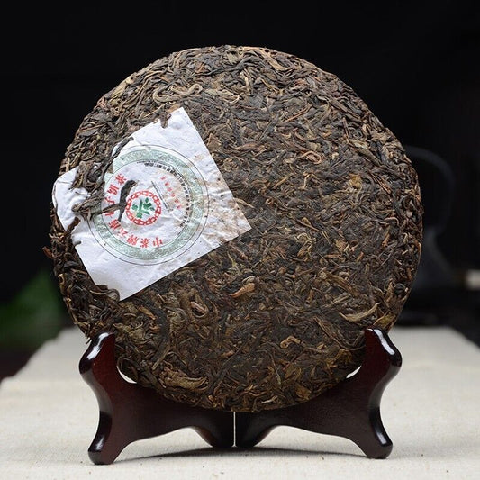 2007 chinatea JINGMAI MING QIAN CHUN YA pu erh tea cake,CHINA puer tee cha,357g