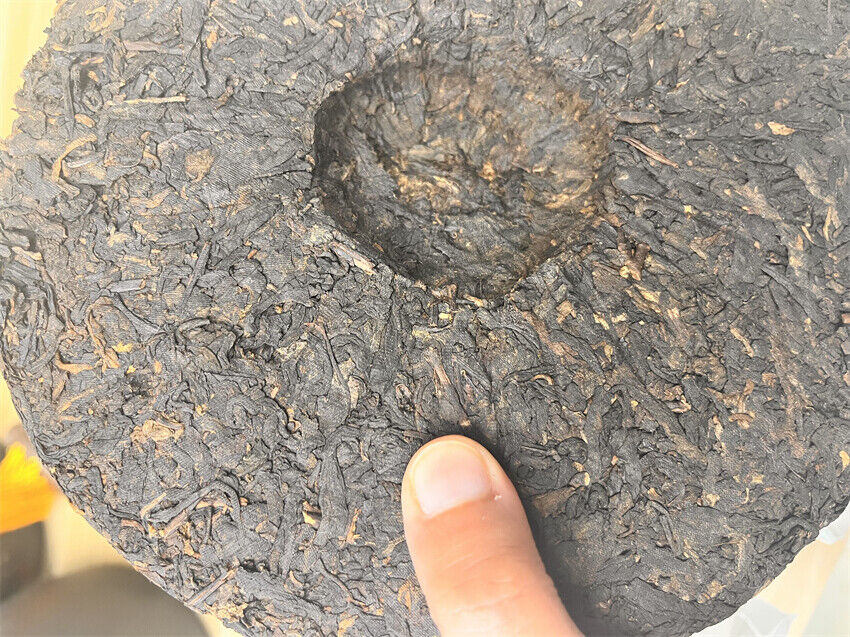 357g,2018 Yunnan bulang kongque Peacock Ripe puerh tea puer big tree pu erh 普洱