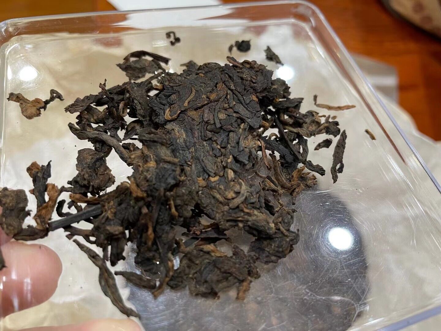 357g Haiwan Yi Dai Zong Shi Ripe Pu er erh Tea Lao Tong Zhi old Tree Puer Tea 普洱