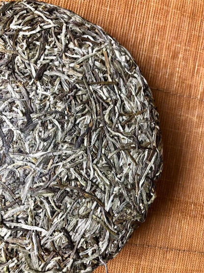 2020 Bai Hao Yin Zhen Silver Needle White Loose Tea cake, Fujian XIN YI HAO 300g