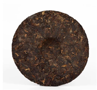 2021 Haiwan Yi Wu Area Ripe Puer Tea Batch 211 Yunnan QiZi Shu Pu erh Tea 357g