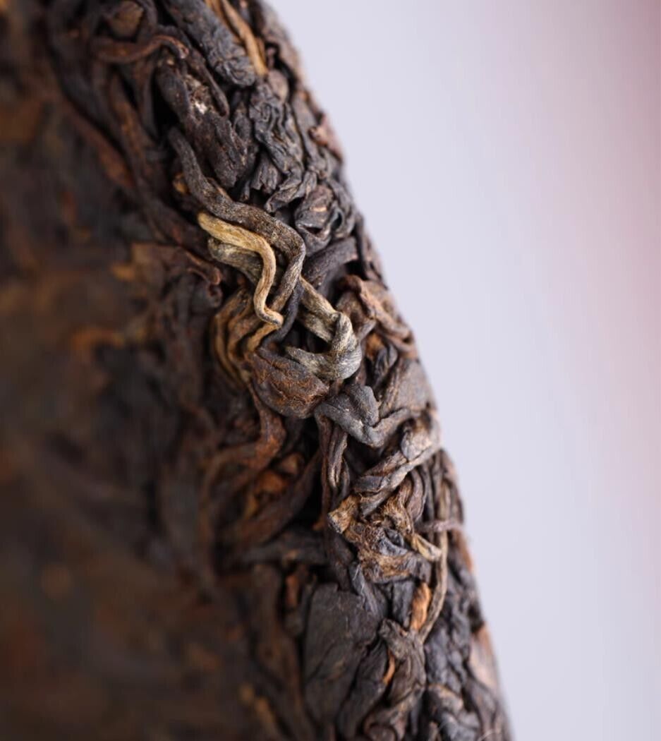 357g,Haiwan Old Comrade Blazing Sun Ripe Pu erh Puer Tea 1st Class Jiao Yang 普洱茶
