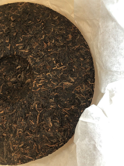 2008 Year Yunnan Lao Ban Zhang Ancient Shu Puer Tea Old Tree Ripe Pu er Tea 357g