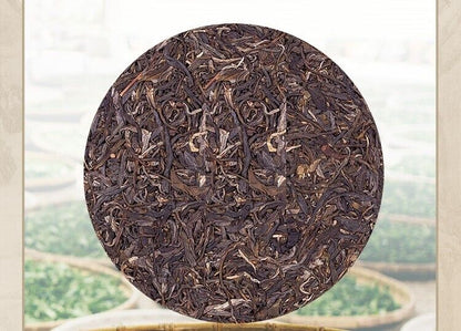 357g, 2021 China CNNP ZhongCha bulang qizi Puerh Pu er Raw Cake tea,puer tea erh