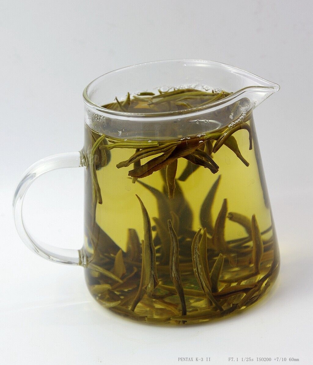Bai Hao Yin Zhen Tea Chinese Organic Silver Needle White Loose Leaf Buds 白毫银针茶