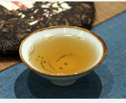 2007 yunnan BAN ZHANG qizi Pu'er raw Tea,CHINATEA Pu-erh Cake zhong Cha tee,357g