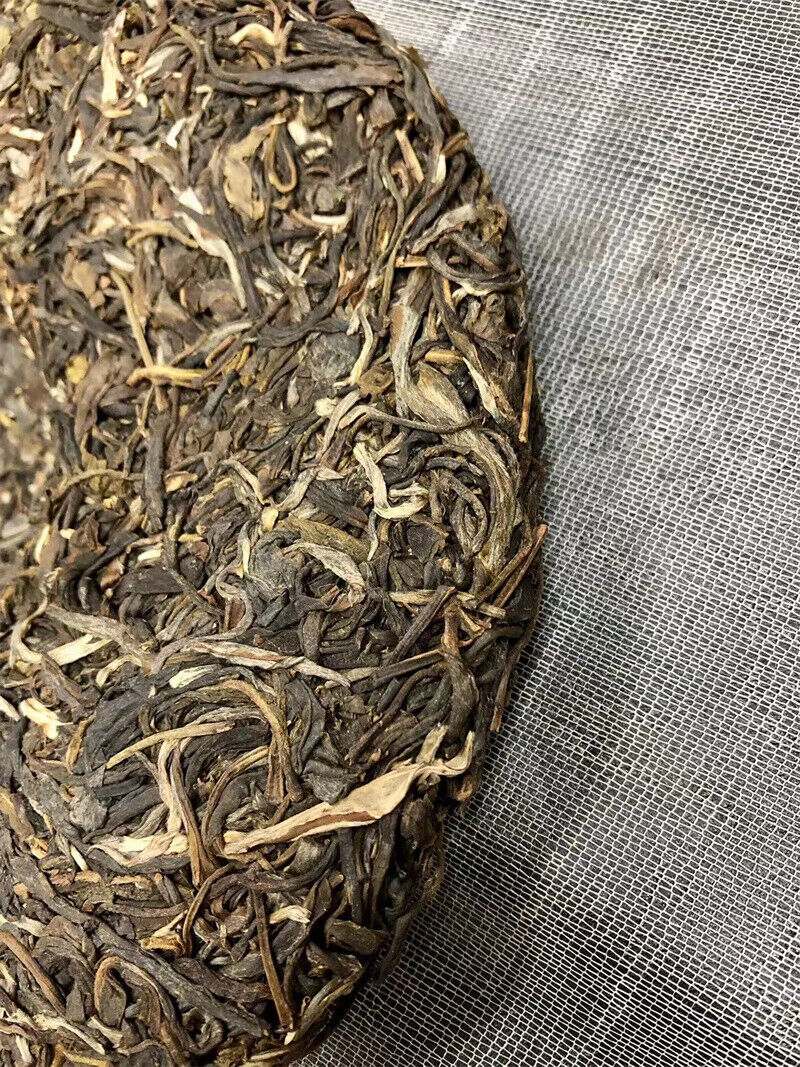 357g,2022 Yunnan XIN YI HAO NaKa raw puerh tea puer Spring green tree er 新益号普洱茶