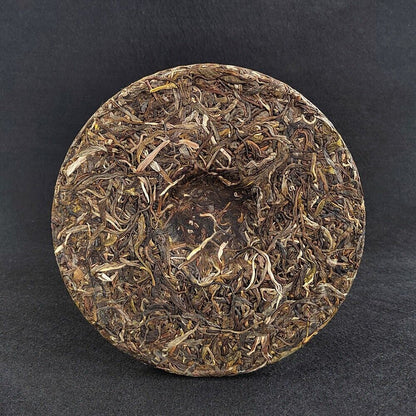 2022 uncooked YUNNAN yiwu puer tee,Golden Peacock beeng,Raw Pu-erh Tea Cake,357g