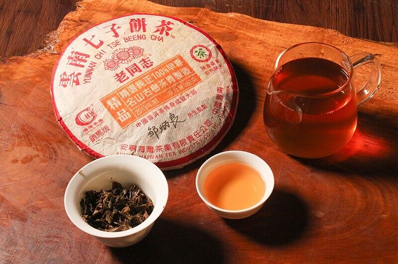 2013 pu erh LAO TONG ZHI qizi xiaoma early spring RAW Puerh Tee Puer Tea 380g