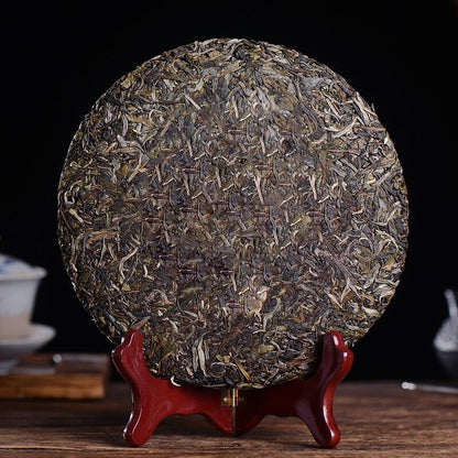 2018 Haiwan Old Comrade 7548 Pu-erh Strong-flavor 181 Raw Puer Tea Cake tee 357g