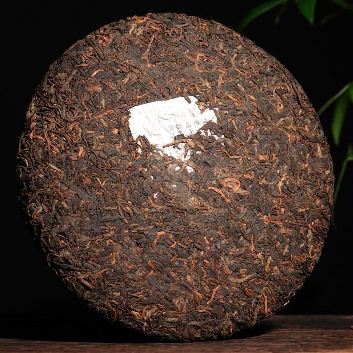 2008 Year Yunnan bing dao 10 Ancient Shu Puer Tea Old Tree Ripe Puer Tea 357g