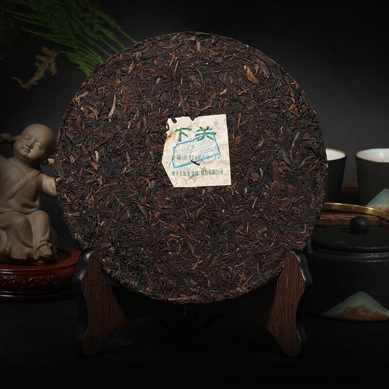 2012 Yunnan XIAGUAN 8653 Discus Pu-erh Tea Cake 357g Raw Sheng Green Puer Tee 普洱