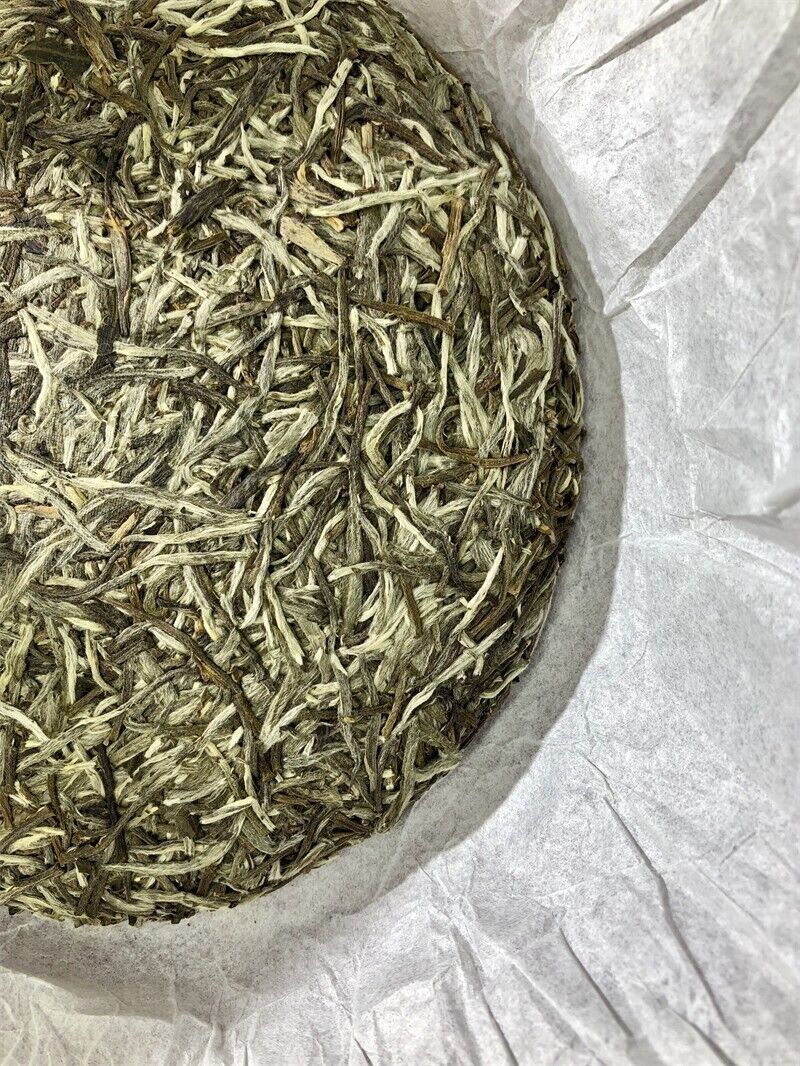 2020 Bai Hao Yin Zhen Silver Needle White Loose Tea cake, Fujian XIN YI HAO 300g