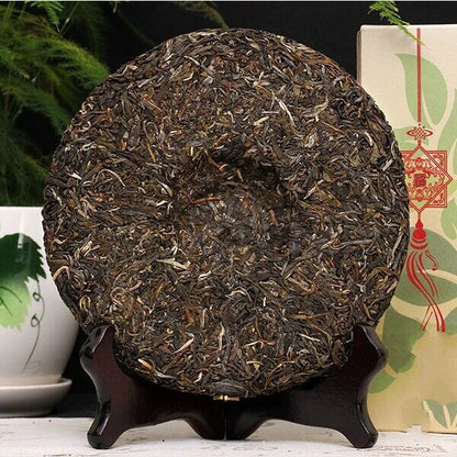 2014 chinatea hong si dai Yunnan qizi pu erh tea cake,中茶 CHINA puer tee cha,357g