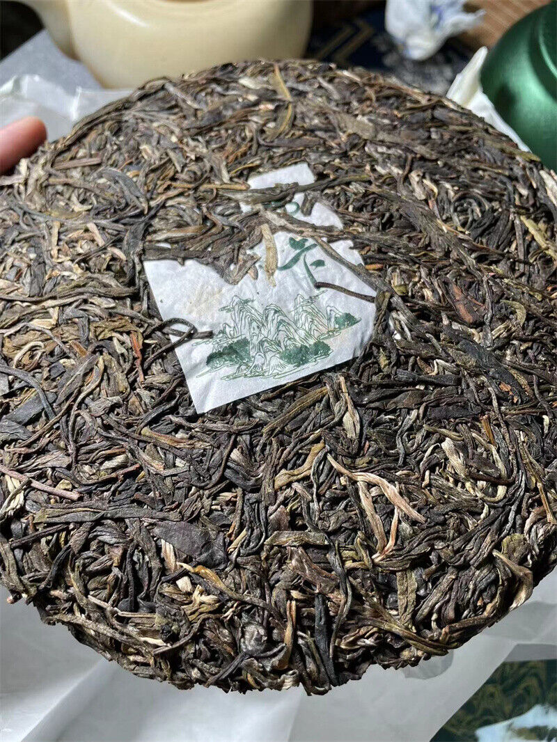 357g,2022 Yunnan XIN YI HAO NaKa 300 raw puerh tea puer Spring green Ancient er