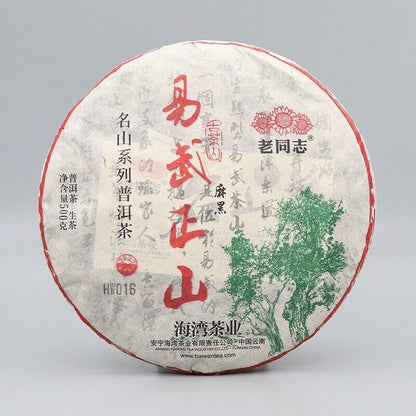 2022 Haiwan lao tong zhi YiWu Puer Tea Ma Hei uncooked Old Tree Pu'erh tee,500g