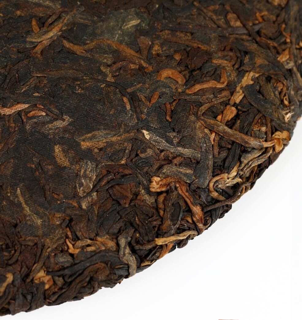 LAOTONGZHI 2021 Haiwan Yi Wu Area Ripe Puer 211 Yunnan QiZi Shu Pu erh Tea 357g