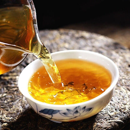 2018 CHINATEA FEI CUI BAI CAI Pu erh Tea Cake,QIZI sheng cha RAW Pu'er tee,357g