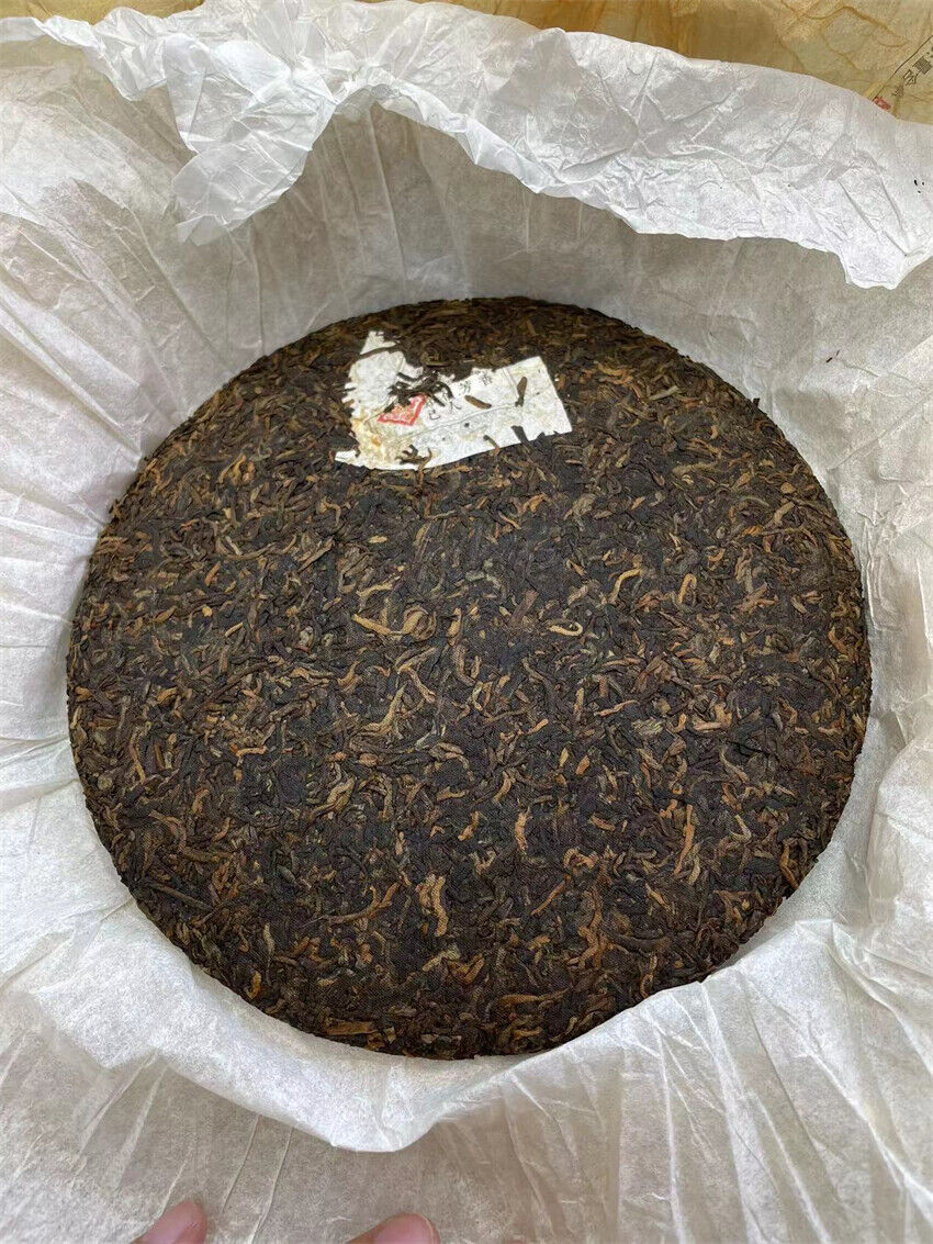 2008 Year Yunnan Lao Ban Zhang Ancient Shu Puer Tea Old Tree Ripe Pu er Tea 357g