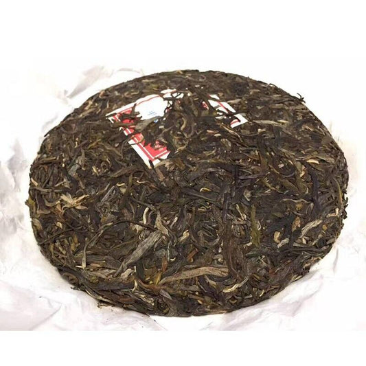 2016 CHINATEA JIAJI Blue Mark LAN Yin Pu erh Tea Cake,RAW Pu'er Puer tee 中茶,357g