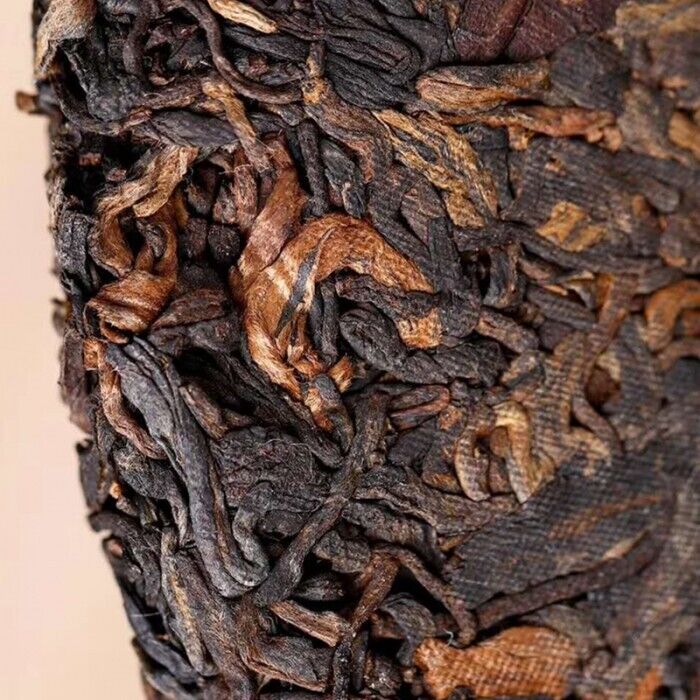 Yunnan Haiwan Lao Tong Zhi Old Comerade 7578 211 Ripe Pu'er Tree Pu-erh Tea 357g