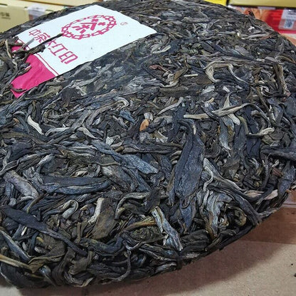 2020 中茶 chinatea BIG RED LABLE uncooked pu erh tea cake,CHINA puer tee cha,357g