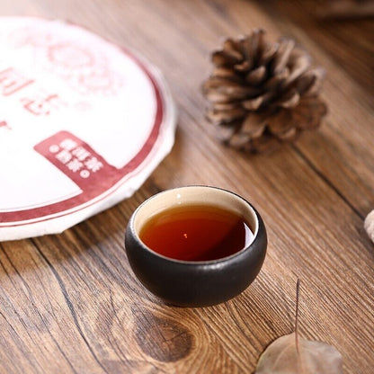 2020 Laotongzhi 9978 Batch 201 Ripe Puer Yunnan Haiwan Shu Pu er Tea erh 普洱 357g