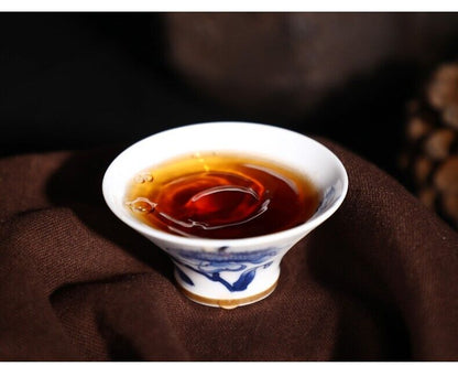 2019 haiwan Old Comrade Puer Tea Cake,Ripe te zhi Pin 191 Pu erh Tee 老同志普洱茶 400g