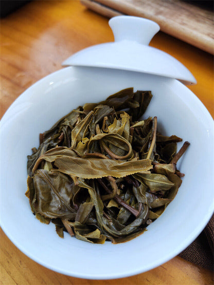 357g,2022 Yunnan XIN YI HAO Shen Shan Gu Cha raw puerh tea puer green tree pu er