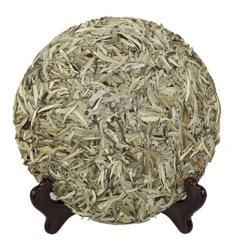 Premium Silver Needle White Tea Cake Chinese Bai Hao Yin Zhen Tea 福建白毫银针茶叶 300g