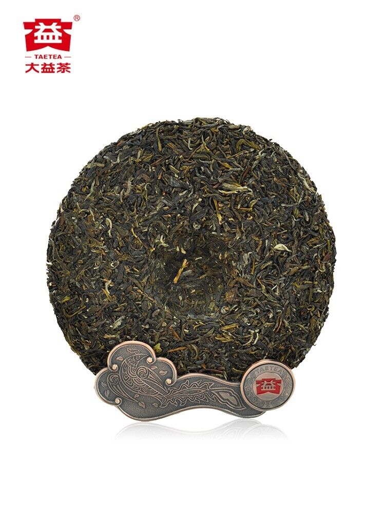 1401 China Yunnan qin pin Pu-erh Raw Puer TAETEA Dayi Pu'er Tea Cake tee,大益 357g