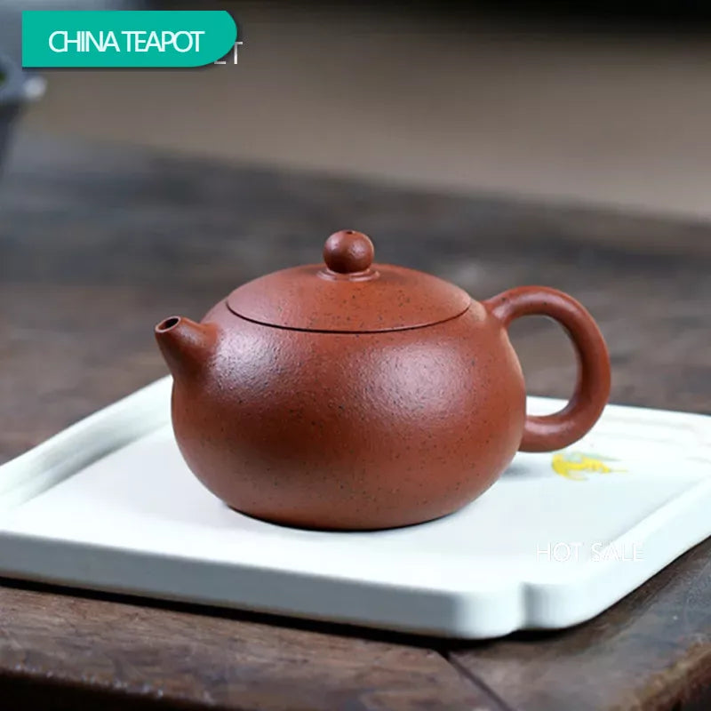 190ml High-end Yixing Purple Clay Teapots Beauty Kettle Ball Hole Filter Famous Handmade Tea Pot Chinese Zisha Tea Set Teaware