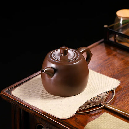 580cc Yixing Zisha Teapot Chinese Handmade Kungfu Tea Kettle Purple Clay Home Decor Pottery Teaware Set Tea Ceremony