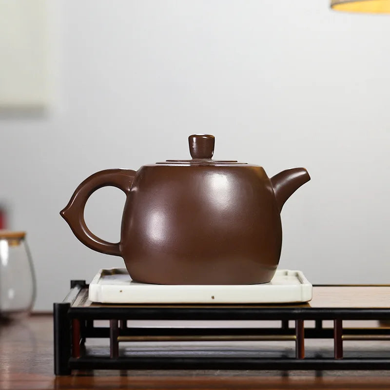 580cc Yixing Zisha Teapot Chinese Handmade Kungfu Tea Kettle Purple Clay Home Decor Pottery Teaware Set Tea Ceremony