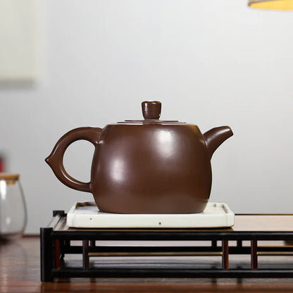 580cc Yixing Zisha Teapot Chinese Handmade Kungfu Tea Kettle Purple Clay Home Decor Pottery Teaware Set Tea Ceremony