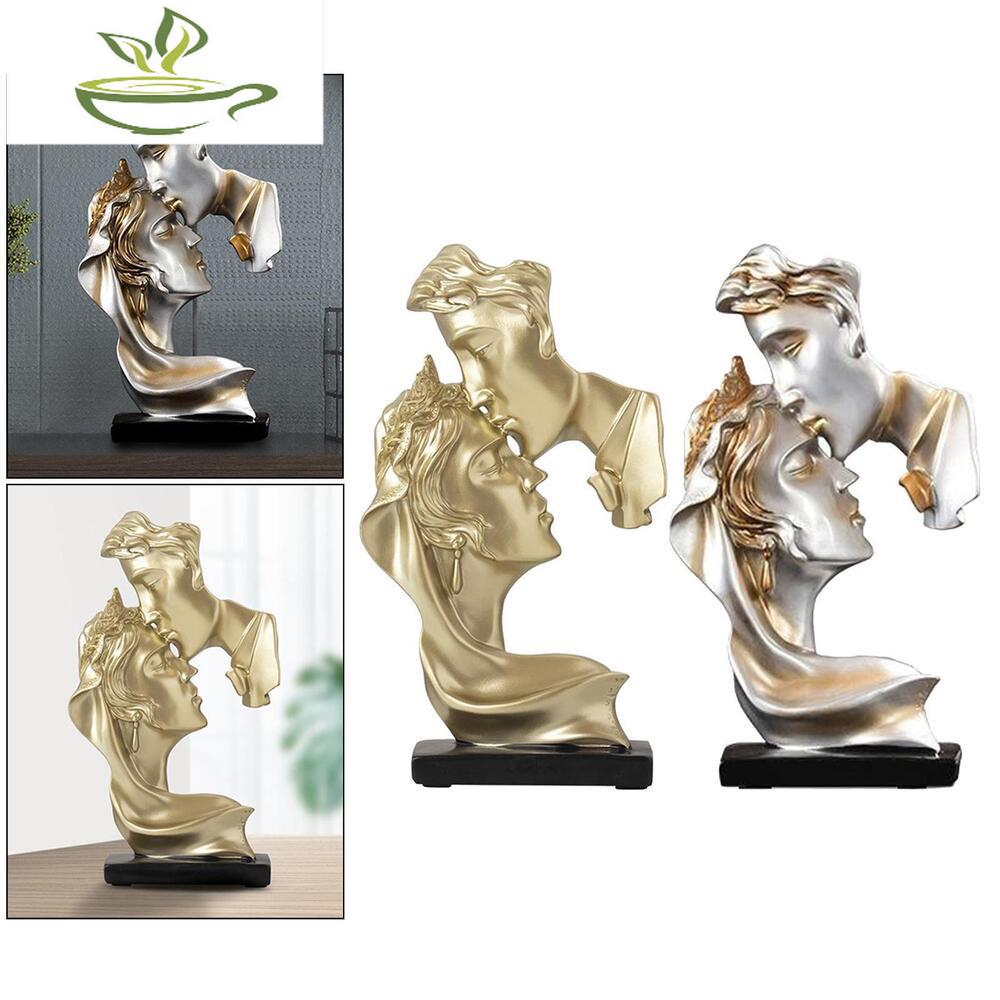 Wedding Anniversary Gifts For Couples Lovers Groom Bride Headboard Resin Statue