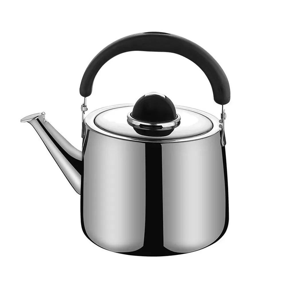5L 304 Stainless Steel Boiling Water Pot Rapid Heating For Home Tea Kettle Large Capacity Teapot Thickened Whistle Kettle