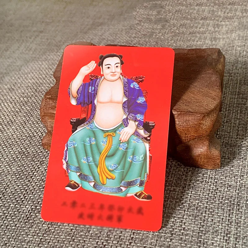 5P # 2023 Geomantic master TAI SUI Amulet Card all-powerful talisman exorcise evil spirit Bring good luck safety money