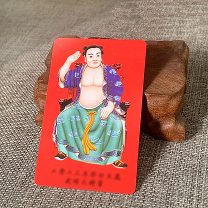5P # 2023 Geomantic master TAI SUI Amulet Card all-powerful talisman exorcise evil spirit Bring good luck safety money