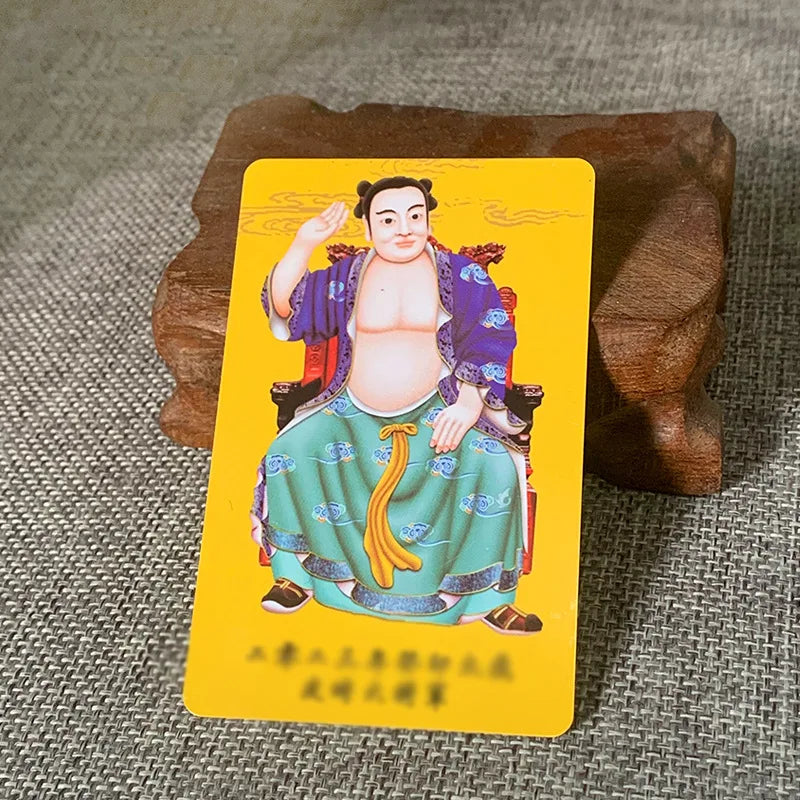 5P # 2023 Geomantic master TAI SUI Amulet Card all-powerful talisman exorcise evil spirit Bring good luck safety money