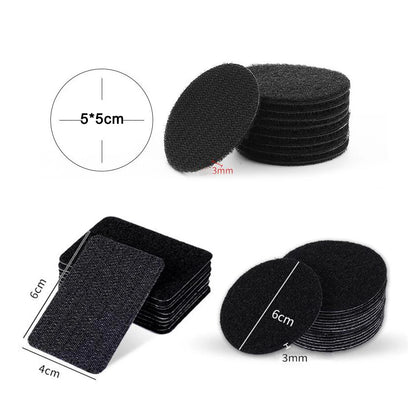 5PCS Adhesive Sofa Bed Sheet Fastener Table Cloth Anti-slip Fixed Anchor Buckle Resuable Double-sided Sticker