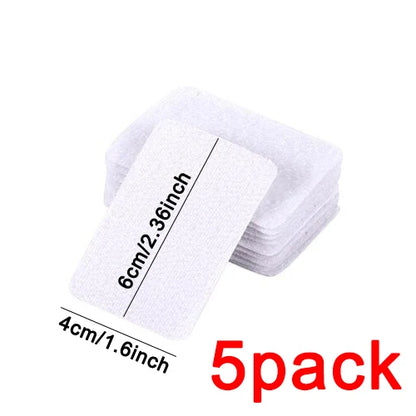 5PCS Adhesive Sofa Bed Sheet Fastener Table Cloth Anti-slip Fixed Anchor Buckle Resuable Double-sided Sticker