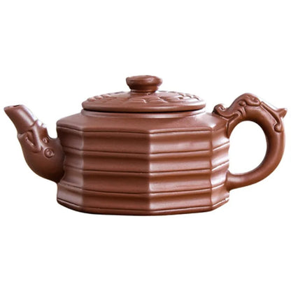 5pcs Kung Fu Tea Set [1 Teapot + 4 Cups Set] 100ml Chinese Xi Shi Porcelain Tea Sets Ceramic Yixing Purple Clay Kettle
