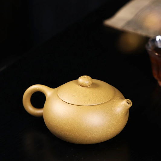 6.8oz xishi pot handpainted bird branch spring scene marked duan clay original ore real yixing zisha teapot 7 infuser holes new