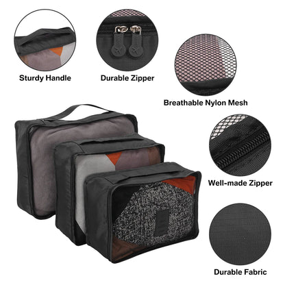6/8pcs Travel Bag Organizer Clothes Luggage Travel Organizer Blanket Shoes Organizers Bag Suitcase Traveling Pouch Packing Cubes