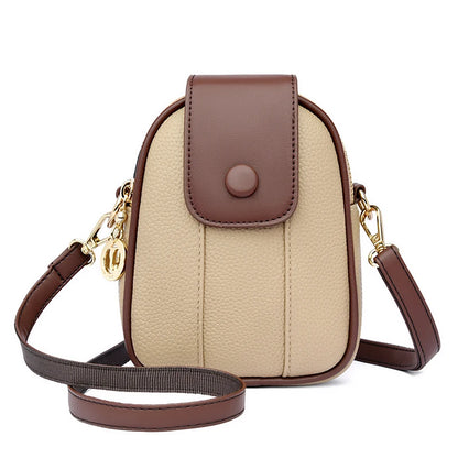 6 Color Optional Mobile Phone Bag New High Quality Top Layer Cowhide Shoulder Bags Luxury Designer Brand Women's Crossbody Bag