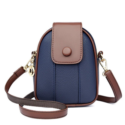6 Color Optional Mobile Phone Bag New High Quality Top Layer Cowhide Shoulder Bags Luxury Designer Brand Women's Crossbody Bag