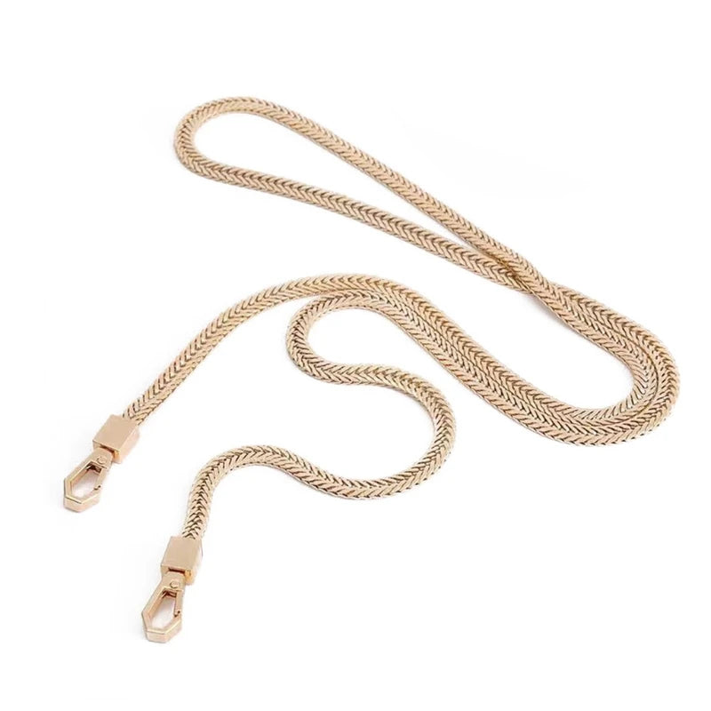60/120cm Detachable Purse Chain Metal Strap for Crossbody Shoulder Bag Handbag
