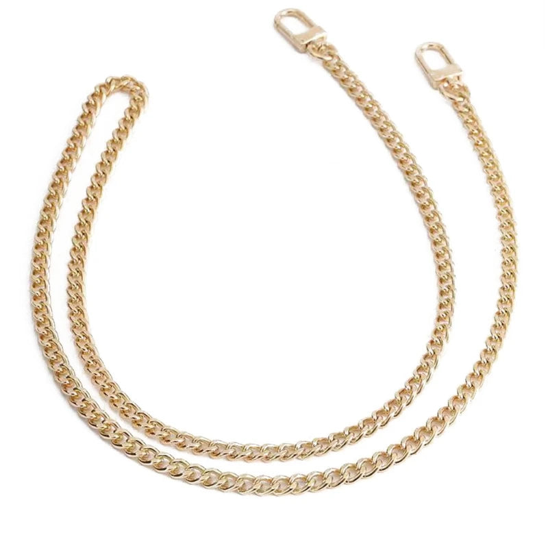 60/120cm Detachable Purse Chain Metal Strap for Crossbody Shoulder Bag Handbag