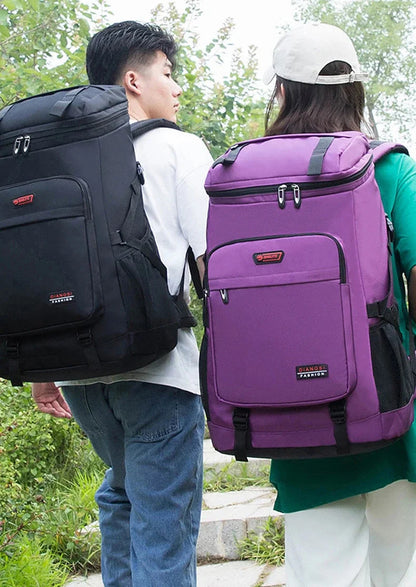 60 80L Waterproof Men's Backpack Unisex Travel Sports Pack hiking Mountaineering Hiking Climbing Camping For Male Women Female